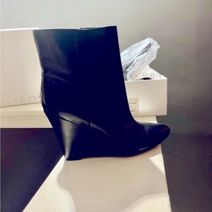 Ann Taylor Emerson Wedge Bootie